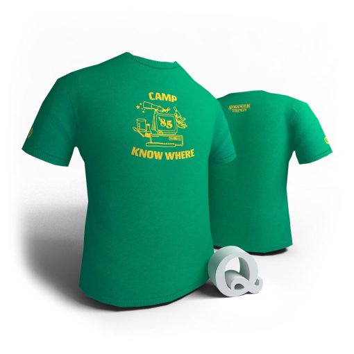 Stranger Things – Camp Know Where - Verde M (unisex)