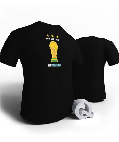 Mundial – Argentina Copa 2022 - 10 negro (infantil)