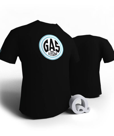 Retro Argento – Gas del Estado - XXL Negro (hombre)