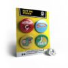 Retro Argento - Set X4