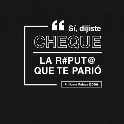 Nueve Reinas - Cheque - Imagen 6