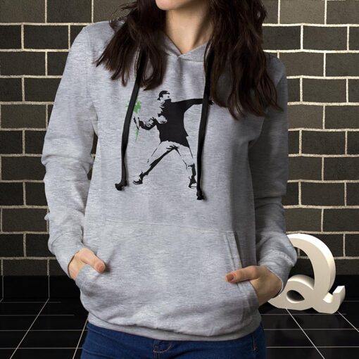 Banksy - Flower Thrower - Imagen 4