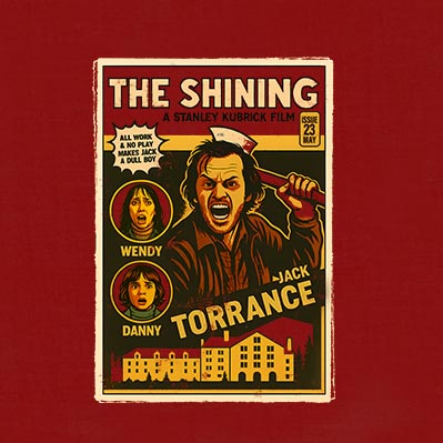 Alternative view of Horror Comic - The Shining