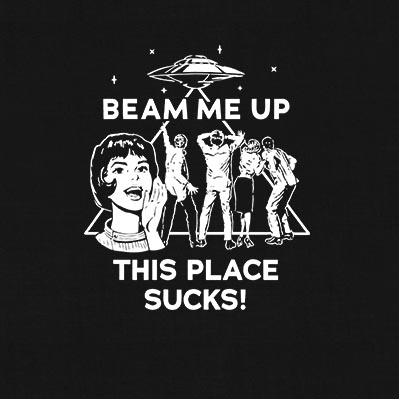 Alternative view of Stranger Things - Beam me up