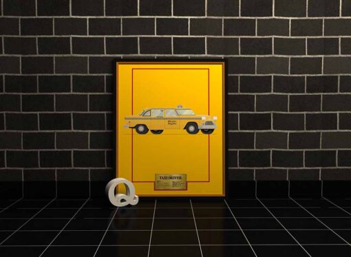 Movie Cars - Checker Cab - Taxi Driver - Imagen 2