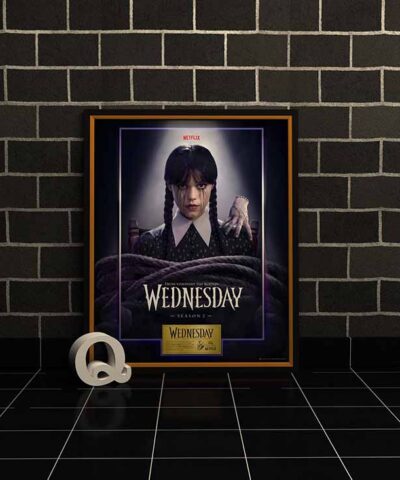 Alternative view of Wednesday - Poster promocional season 2