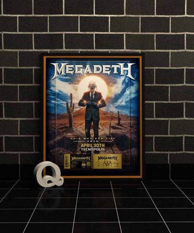 Alternative view of Megadeth - 2026