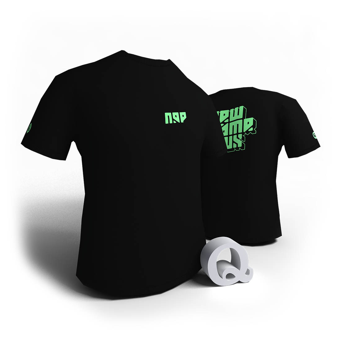 New Game Plus - Logo espalda 3-0