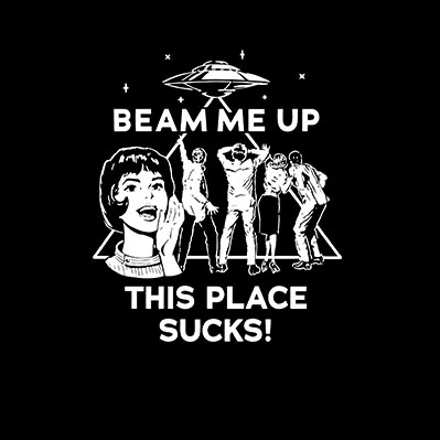 Alternative view of Stranger Things - Beam me up
