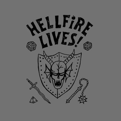 Alternative view of Stranger Things - Hellfire lives